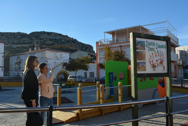 El municipio cuenta ya con tres parques inclusivos para niños con problemas de movilidad