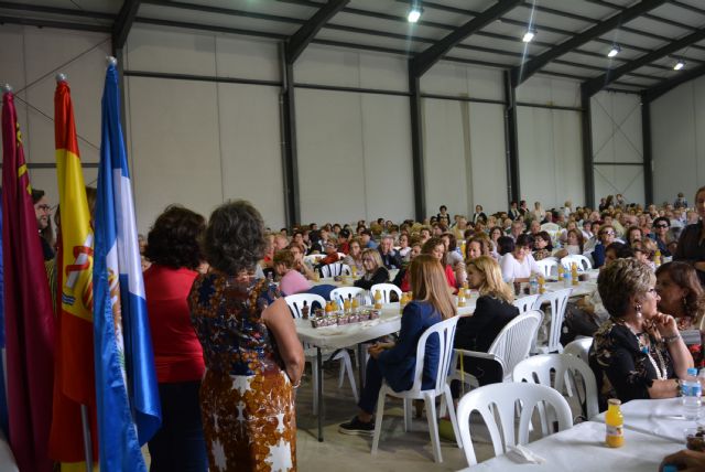 Cerca de mil mujeres participan en Águilas en el Encuentro Regional de Amas de Casa