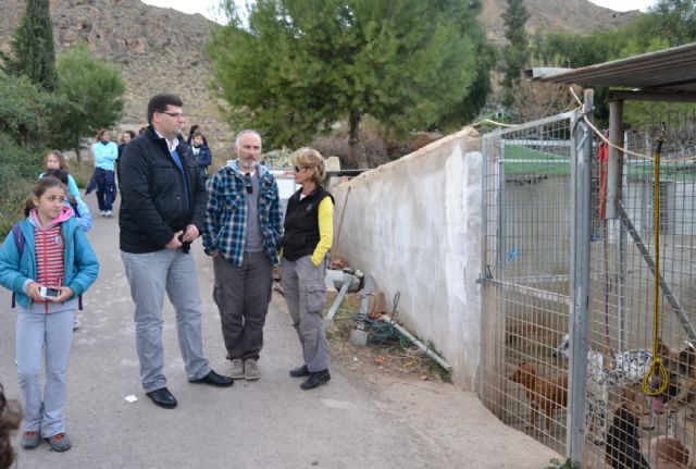 Los alumnos de Ecoescuelas Litorales visitan las instalaciones de AGUIPROAM
