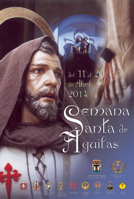 El PSOE con las agrupaciones y cofradías de la Semana Santa aguileña