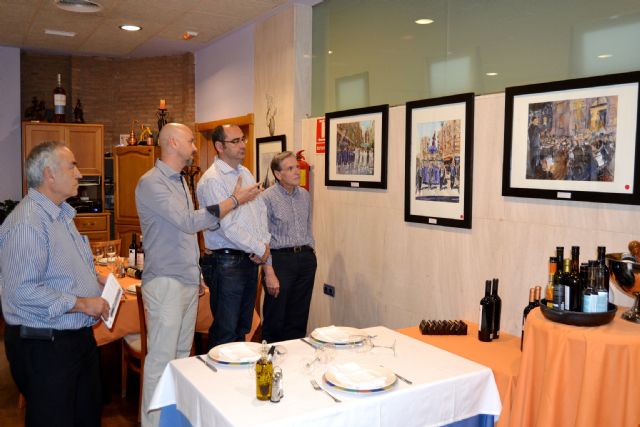 La Semana Santa de Águilas a través del pincel de Antonio Licerán