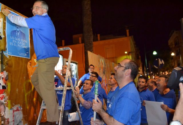 El PP de Águilas arranca la campaña de las elecciones europeas afirmando que 'Lo que está en juego es el futuro de España'