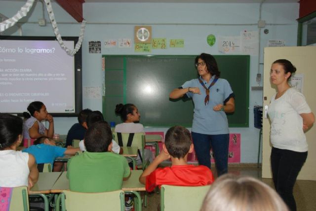 El Grupo Scout Severo Montalvo participa en la Semana Cultural del C.E.I.P. Ramón y Cajal