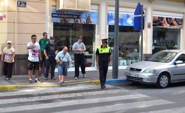 Los alumnos del Centro Ocupacional 'Urci' se forman en Educación Vial