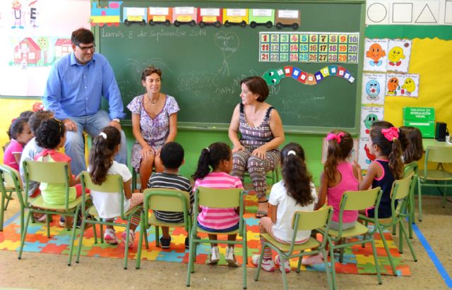 Un total de 349 alumnos se incorporan por primera vez al sistema educativo en Águilas