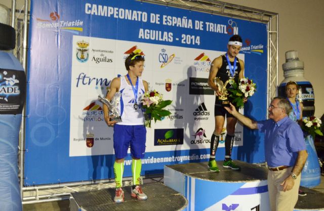El Campeonato de España de Triatlón 'Marqués de Águilas' reunió en el municipio a los mejores triatletas del panorama nacional
