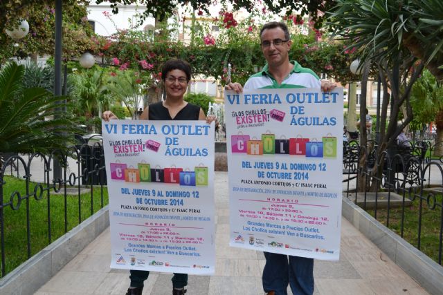 Todo listo para la VI Feria Outlet del Comercio y los Servicios de Águilas 'Mercachollo 2014'