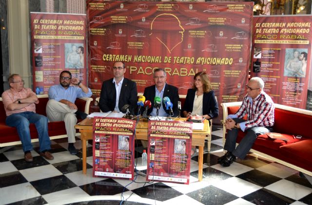 El Certamen Nacional de Teatro Aficionado 'Paco Rabal' de Águilas llega a su XI edición