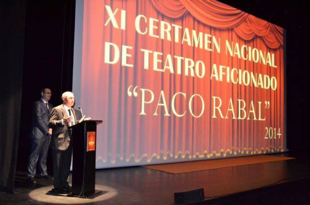 El público arropa la primera cita del Certamen Nacional de Teatro Aficionado 'Paco Rabal'