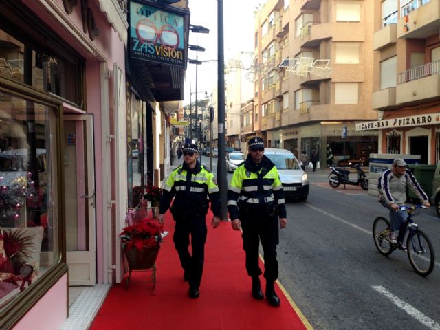 La Policía Local de Águilas activa un dispositivo especial de Navidad