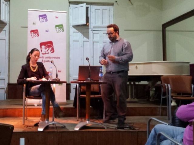 Izquierda Unida-Verdes de Águilas organiza un acto contra los desahucios