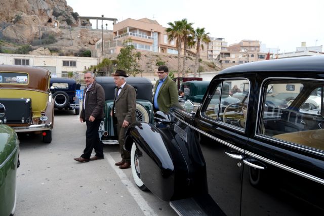 El XV Rally de Coches Antiguos y Clásicos de la Región de Murcia hace escala en Águilas
