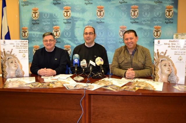 Comienza el programa de actos en honor a la Virgen de los Dolores, Patrona de Águilas