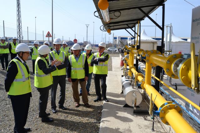 Concluye la primera fase de las obras de gasificación en Águilas