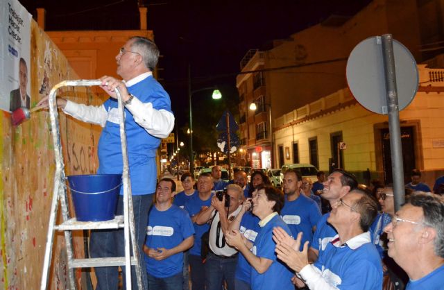 El Partido Popular comienza una campaña electoral dedicada a transmitir a los ciudadanos los proyectos de futuro para Águilas
