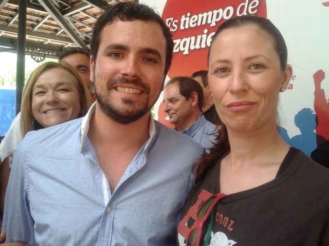 Alberto Garzón, Caridad García y Pedro Marset, entre otros, muestran su apoyo a Ganar Águilas