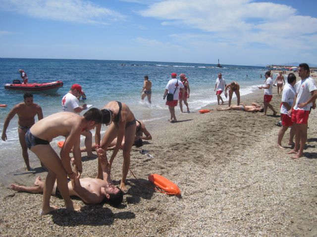 Pruebas de Selección de Rescatadores Acuáticos en Águilas