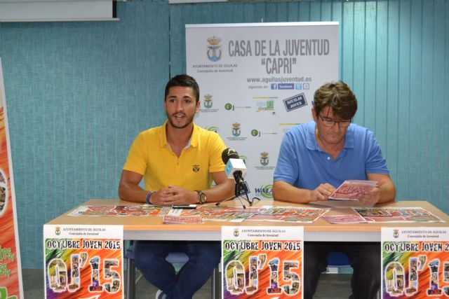 Un mes repleto de actividades en Águilas con la nueva edición del programa ‘Octubre Joven’