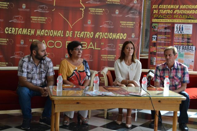 Off Rabal, la novedad de la XII edición del Certamen Nacional de Teatro Aficionado Paco Rabal