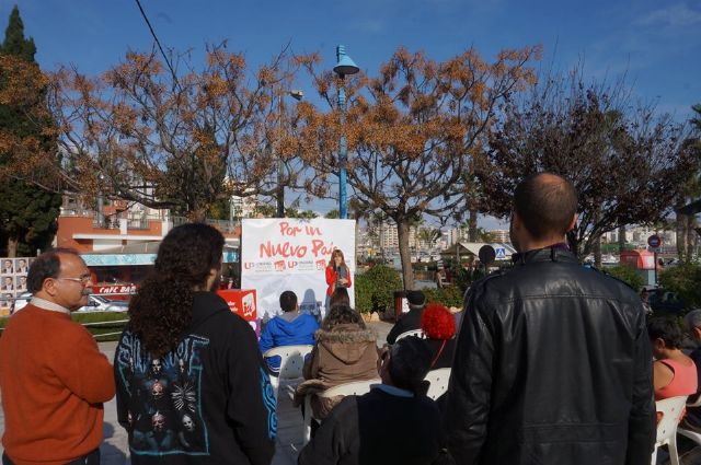 UP-IU celebra su acto central de campaña en Águilas