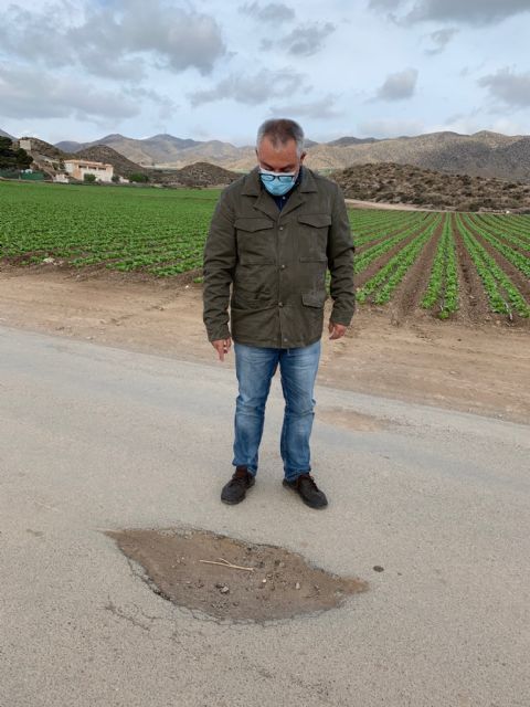 Bartolomé Hernández: 'Hasta que no vea los caminos arreglados no me creeré nada de la Comunidad Autónoma'