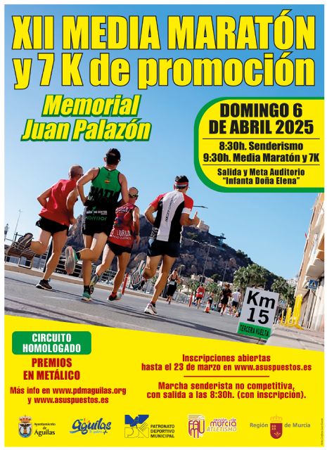 XII Media Maratón Ciudad de Águilas y 7km. de Promoción