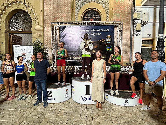 Mercy Nelima y Esau Kipkorir Kemboi se imponen en la XLI Carrera Nocturna Alcaldesa de Águilas
