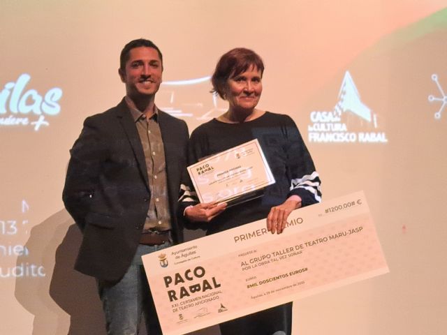 'Tal vez soñar' se erige ganadora en el XXI Certamen Nacional de Teatro Aficionado Paco Rabal