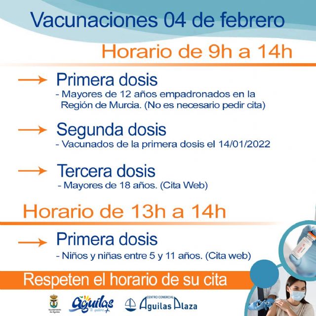 Mañana viernes se llevará a cabo una nueva jornada de vacunaciones masivas