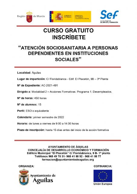 El Ayuntamiento sigue apostando por la formación como herramienta para mejorar la empleabilidad