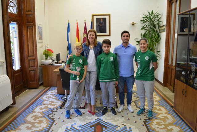 Los aguileños José Soler y Alberto Salas, participaron en el Campeonato de España de Karate Infantil