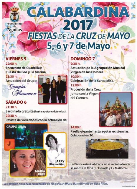 Calabardina se prepara para celebrar las fiestas de la Cruz de Mayo 2017