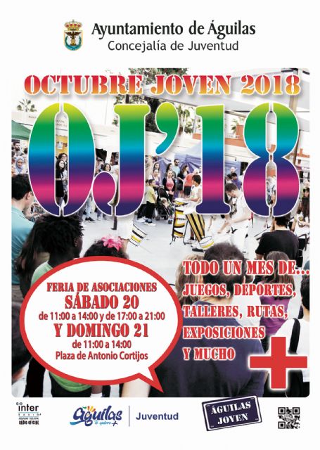 El próximo día seis arranca una nueva edición del Octubre Joven 2018 con casi un centenar de actividades programadas
