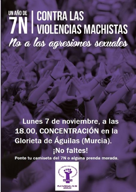 La Plataforma 7N convoca una concentración el próximo lunes