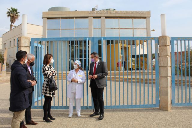 La alcaldesa de Águilas y Diego Conesa vuelven a demandar que comiencen las obras del CIAR