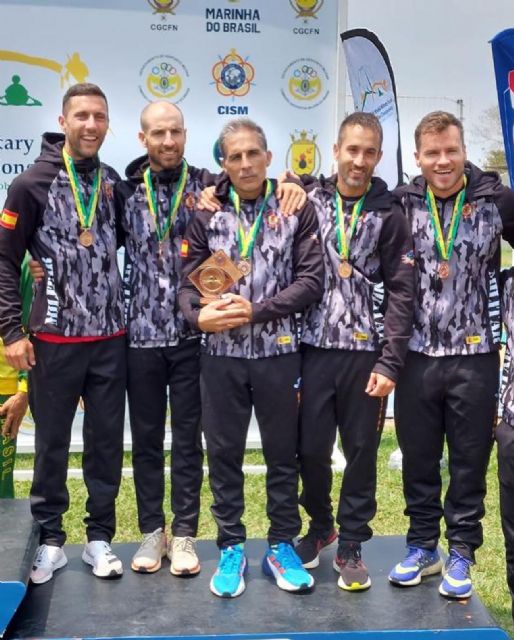 Juan Francisco Paredes, medalla de bronce en el Campeonato del Mundo de Pentatlón Naval, celebrado en Río de Janeiro