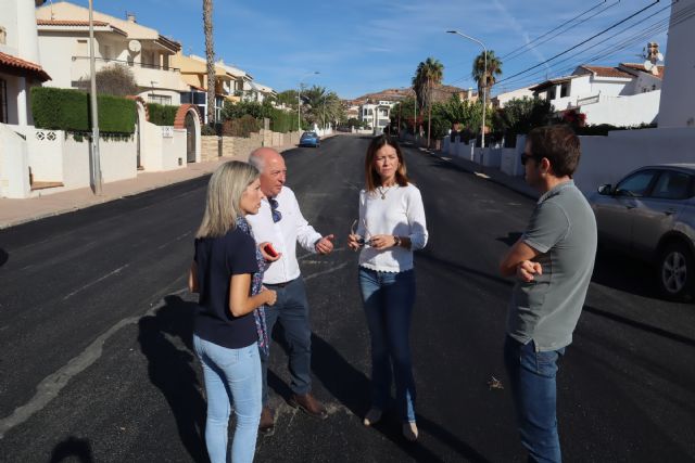 La alcaldesa de Águilas vuelve a solicitar a la Dirección General de Carreteras el arreglo de la RMD15 a su paso por Calabardina