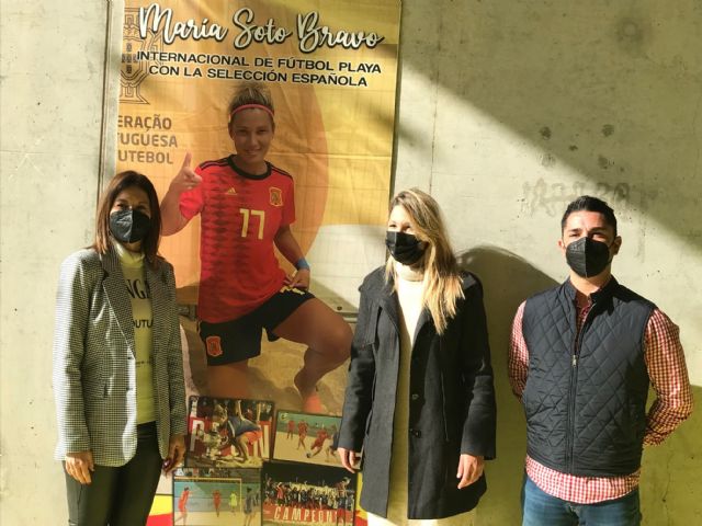 María Soto se suma al Pasillo de los Triunfos del Polideportivo Municipal