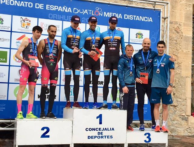 Bronce para el Águilas Primaflor en el Campeonato de España de Duatlón de Media Distancia