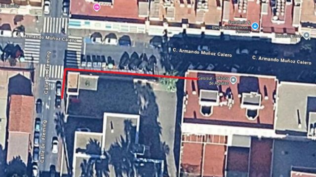 El Ayuntamiento informa de obras de Iberdrola para mejorar el suministro eléctrico del Centro de Salud Águilas Sur