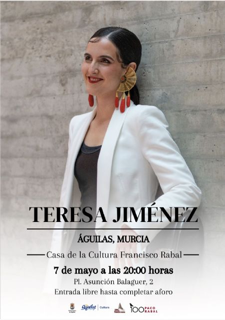 La guitarrista Teresa Jiménez protagoniza un concierto especial por el centenario de Paco Rabal