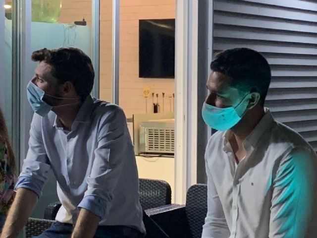 Omar Anguita, Secretario General de Juventudes Socialistas de España, visita Águilas