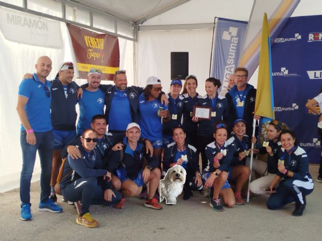 El equipo femenino del Club de Remo Águilas ocupa la primera posición en la XXXVI Edición Travesía Santa Pola -Tabarca