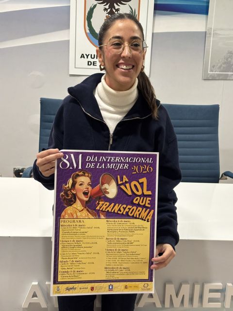 'La voz que transforma', lema del programa de actos del 8M que tienen como protagonista a las artes escénicas