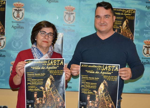 Águilas acogerá el próximo sábado la XIII Exaltación a la Saeta