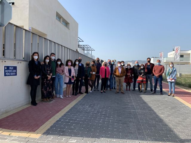 Águilas cuenta con una calle a nombre del Doctor Juan Pérez Benito