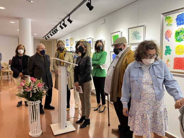 Cristina Arcas expone su obra en la Casa de Cultura Francisco Rabal