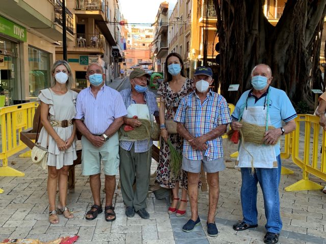 La Plaza de España acogió el Día del Esparto