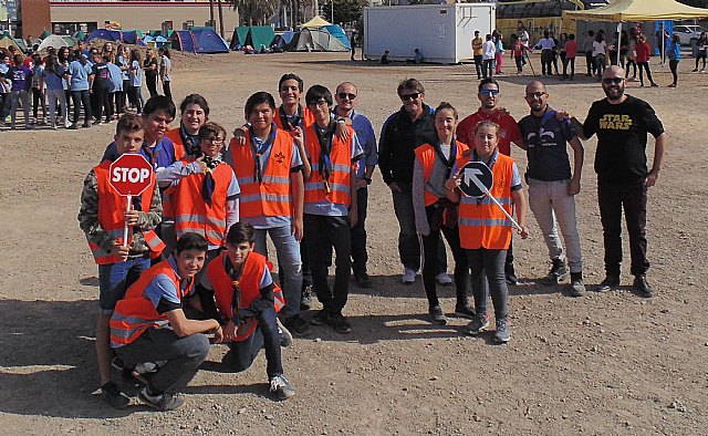 Águilas acogió el curso de Guías y Subguías de Federación Scout de Exploradores de Murcia