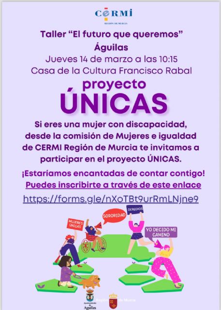 El próximo día 14 se desarrollará en Águilas el taller 'El futuro que queremos'